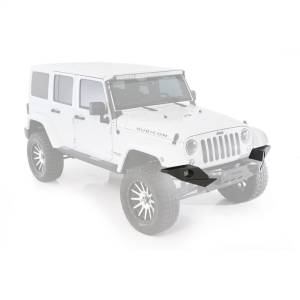Smittybilt - Smittybilt XRC M.O.D. Bumper End Plates Full Width End Plate Textured Black This Is Not A Complete Bumper To Purchase Bumper Center Section Use Part No.[76825] - 76828 - Image 18