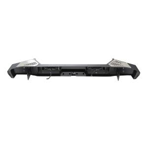 Smittybilt - Smittybilt XRC GEN 2 Rear Bumper Lite Textured Black Incl. Hitch [Class III] Aux. Back Up Light Provisions Towable D-Ring Mounts Tire Carrier Sold Separately - 76858LT - Image 10