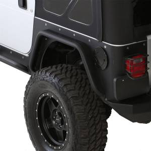 Smittybilt - Smittybilt XRC Fender Flare Set Rear w/3 in. Flare Black Textured For Use w/Smittybilt XRC Corner Guard Part No.[76874] - 76875 - Image 8