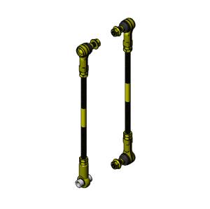 Clayton Off Road Jeep Wrangler Adjustable Front Sway Bar End Links 18 and Up JL/Gladiator - COR-5109100