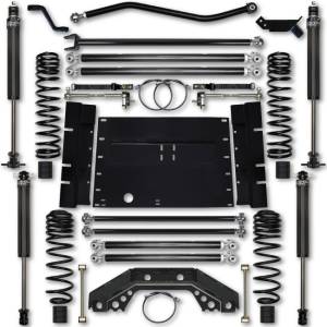 Rock Krawler TJ 3.5 Inch X Factor Stg 1 Long Arm Lift Kit w/ 2.25 RRD Shocks 97-02 Wrangler