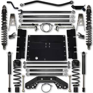 Rock Krawler LJ 3.5 Inch X Factor Long Arm Stg 1 Lift Kit w/ Coilover Shocks 04-06 Wrangler Unlimited