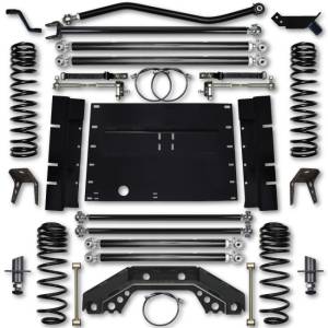 Rock Krawler LJ 3.5 Inch X Factor 5 Inch Stretch Long Arm Lift Kit 04-06 Wrangler Unlimited