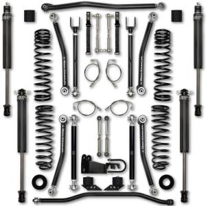 Rock Krawler JK 2.5 Inch X Factor Lift Kit w/ Stg 1 Shocks 07-18 Wrangler 2 Dr