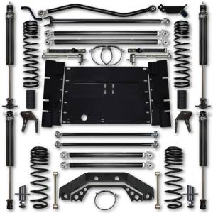 Rock Krawler TJ 4.5 Inch X Factor 5 Inch Stretch Stg 1 Long Arm Lift Kit w/ 2.25 RRD Shocks 03-06 Wrangler