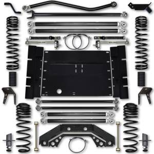 Rock Krawler TJ 4.5 Inch X Factor Long Arm 5 Inch Stretch Lift Kit 03-06 Wrangler