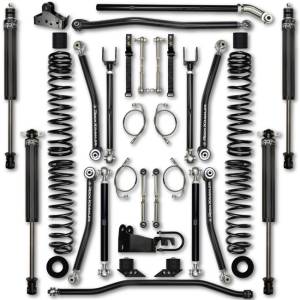 Rock Krawler JK 4.5 Inch X Factor Lift Kit w/ Stg 1 Shocks 07-18 Wrangler 2 Dr