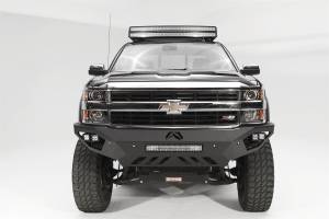 Fab Fours - Fab Fours Vengeance Front Bumper Uncoated/Paintable Sensor Bumper No Guard [AWSL] - CH15-V3051-B - Image 6