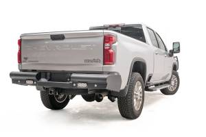 Fab Fours - Fab Fours Elite Rear Bumper Steel Matte Black Finish - CH20-U4950-1 - Image 3