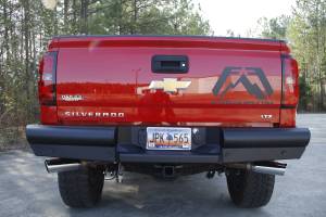 Fab Fours - Fab Fours Elite Rear Bumper 2 Stage Black Powder Coated - CS14-U3150-1 - Image 3