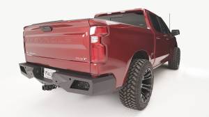 Fab Fours - Fab Fours Vengeance Rear Bumper Uncoated/Paintable w/Sensors - CS19-E4051-B - Image 3