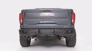 Fab Fours - Fab Fours Vengeance Rear Bumper 2 Stage Black Powder Coated w/Sensors - CS19-E4051-1 - Image 3