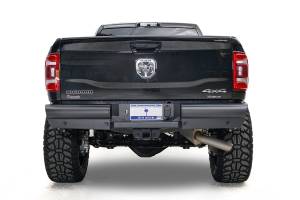 Fab Fours - Fab Fours Elite Rear Bumper Black Steel - DR19-U4450-1 - Image 2