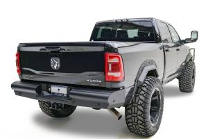 Fab Fours - Fab Fours Elite Rear Bumper Black Steel - DR19-U4450-1 - Image 3