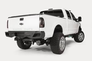 Fab Fours - Fab Fours Vengeance Front Bumper 2 Stage Black Powder Coated No Guard Sensor Rear - FS08-E1351-1 - Image 2