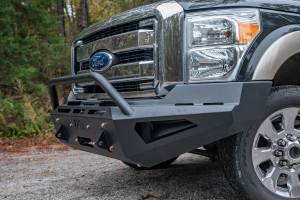 Fab Fours - Fab Fours Red Steel Front Bumper w/Pre-Runner Guard - FS11-RS2562-1 - Image 3