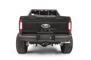 Fab Fours - Fab Fours Elite Rear Ranch Bumper 2 Stage Black Powder Coated - FS17-U4150-1 - Image 2