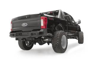 Fab Fours - Fab Fours Premium Rear Bumper 2 Stage Black Powder Coated - FS17-W4150-1 - Image 2