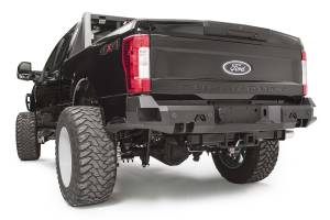 Fab Fours - Fab Fours Premium Rear Bumper 2 Stage Black Powder Coated w/Sensors - FS17-W4151-1 - Image 4