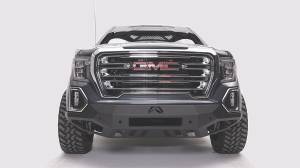 Fab Fours - Fab Fours Vengeance Front Bumper 2 Stage Black Powder Coated w/No Guard w/Sensors - GS19-D6051-1 - Image 2