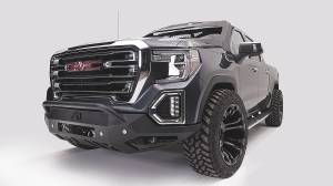 Fab Fours - Fab Fours Vengeance Front Bumper 2 Stage Black Powder Coated Sensor Bumper Pre-Runner Guard - GS19-D6052-1 - Image 3