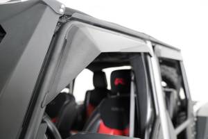 Fab Fours - Fab Fours Full Tube Doors Single Stage Black Powder Coat Front Height 4 in. Width 35 in. Length 44 in. - JK1030-1 - Image 6