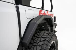 Fab Fours - Fab Fours Fender Rear w/Flare Bare - JT1001-B - Image 4