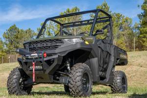 Fab Fours - Fab Fours SXS Winch Bumper 2 Stage Matte Black Powder Coated - SXFB-1350-1 - Image 5