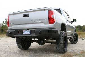 Fab Fours - Fab Fours Heavy Duty Rear Bumper 2 Stage Black Powder Coated Incl. 0.75 in. D-Ring Mount - TT14-W2850-1 - Image 3