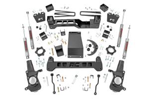 Rough Country - Rough Country Suspension Lift Kit 6 in. N3 Series Shock Absorbers Can Run Up To 35x12.50 Wheel Differential Drop Bracket CV Spacers - 29730A - Image 2