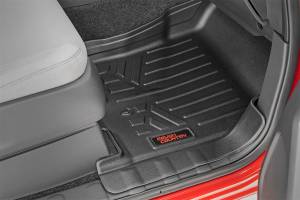 Rough Country - Rough Country Heavy Duty Floor Mats Quick Easy Installation Spill Saver Lip All Weather Protection Front And Rear - M-80513 - Image 5