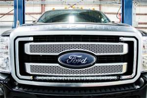 Rough Country - Rough Country LED Grille Kit 30 in. Black Series Cree Single w/Cool White DRL - 70530BLDRL - Image 6