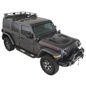 Smittybilt - Smittybilt Defender Roof Rack 4.5 x 4.5 x 4 in Black - 45454JL - Image 2