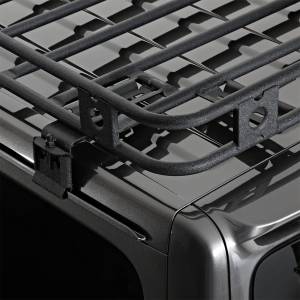 Smittybilt - Smittybilt Defender Roof Rack 4.5 x 4.5 x 4 in Black - 45454JL - Image 3