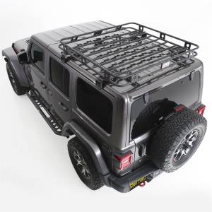 Smittybilt - Smittybilt Defender Roof Rack 4.5 x 4.5 x 4 in Black - 45454JL - Image 4