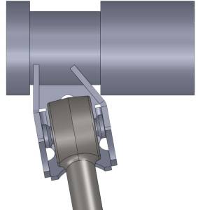 Artec Industries - Artec Industries Dana 60 Lower Link Axle Brackets 10 Deg 3.5-3.75 Inch Pair - BR1141 - Image 3