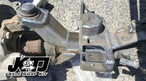 Artec Industries - Artec Industries JK2TJ Front Axle Swap Kit Dana 44 Rubicon LCA Brackets W/Standard Hole - TJ4417 - Image 3