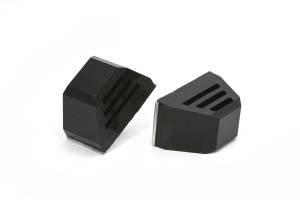 Daystar Single Stud Competition Style Bump Stop 3 Inch Tall 4.5 Inch Long 2.5 Inch Wide Daystar - KU09014BK