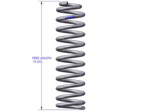 Clayton Off Road - Clayton Off Road Jeep Wrangler 3.5 Inch Front Coil Springs 2007-2018 JK - COR-1508350 - Image 4