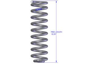 Clayton Off Road - Clayton Off Road Jeep Wrangler 3.5 Inch Rear Coil Springs 2007-2018 JK & Jeep Cherokee 7.0 Inch Rear Coil Conversion Coil Springs 1984-2001 XJ - COR-1508351 - Image 3