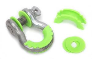 Daystar D-Ring Isolator and Washers Fl. Green Daystar - KU70057FG