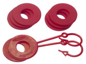 Daystar D Ring Isolator Washer Locker Kit 2 Locking Washers and 6 Non-Locking Washers Red Daystar - KU70061RE