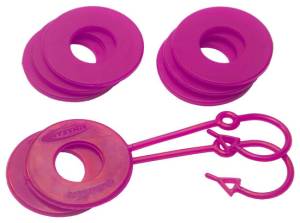 Daystar D Ring Isolator Washer Locker Kit 2 Locking Washers and 6 Non-Locking Washers Florescent Pink Daystar - KU70061FP