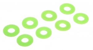 Daystar D-RING / Shackle Washers Set Of 8 Fl. Green Daystar - KU71074FG