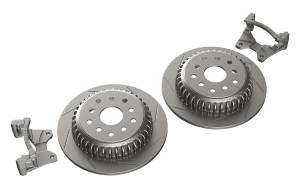 JK Rear Big Rotor Kit - Slotted - 5-Lug