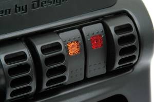 Daystar 97-06 Jeep TJ Air Vent Switch Panel Daystar - KJ71032