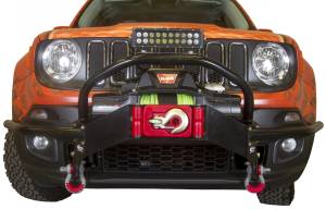 Daystar - Daystar Jeep Renegade Winch Bumper Light Bar Mount 15-18 Jeep Renegade Daystar - KJ50003BK - Image 3