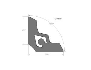 Artec Industries - Artec Industries Simple Gusset - 90 Degrees A-blade - GU4009 - Image 2