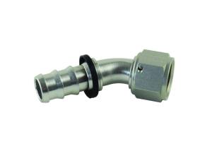 PSC Steering Fitting, #12 JIC 45 Degree Low Pressure Push Lock - HF-LP4512