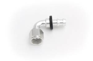 PSC Steering Fitting, #8 JIC 90 Degree Low Pressure Push Lock - HF-LP908